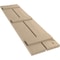 Ekena Millwork Rustic Two Board Spaced Board-n-Batten Knotty Pine Faux Wood Shutters, 11 1/2W x 64H, PR SHUBSS11X64KPPR - alternate 3